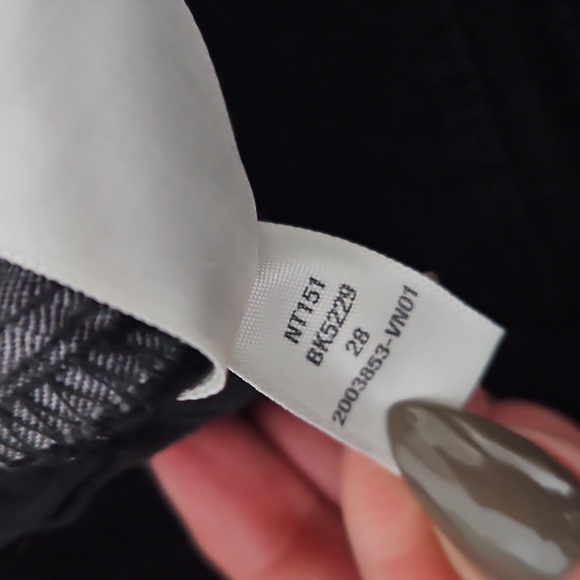 Madewell Superwide Leg Black Corduroy Pant 28 NWOT - Picture 4 of 7